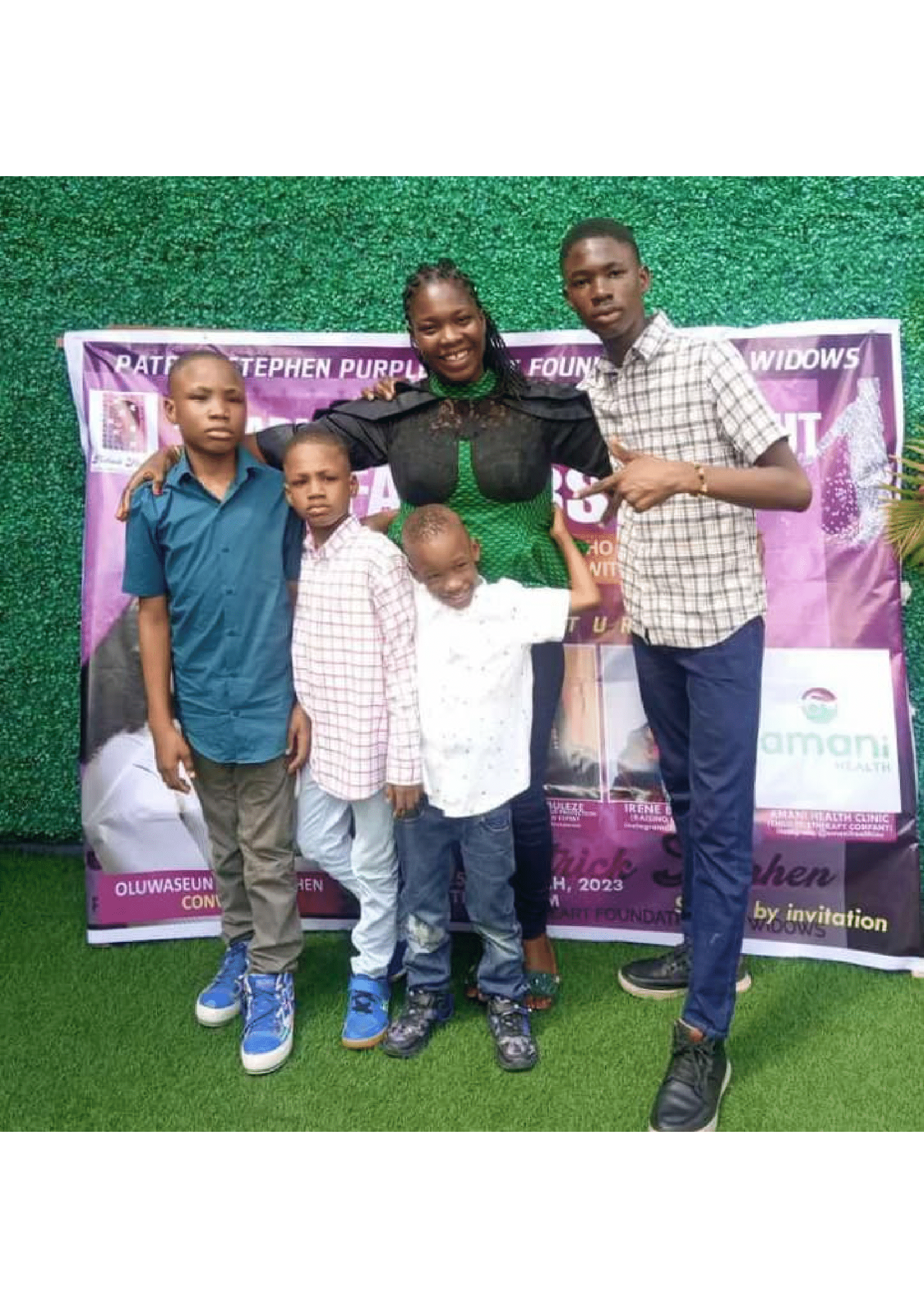 Patrick Stephen Purple Heart Foundation For Widows - Adedoyin Oka (PSPHF034) (widow)